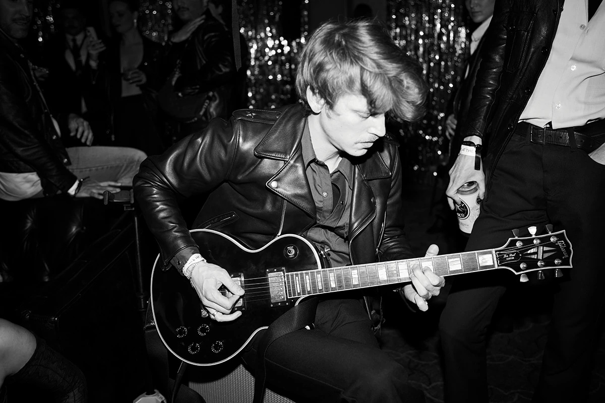 Man playing guitar